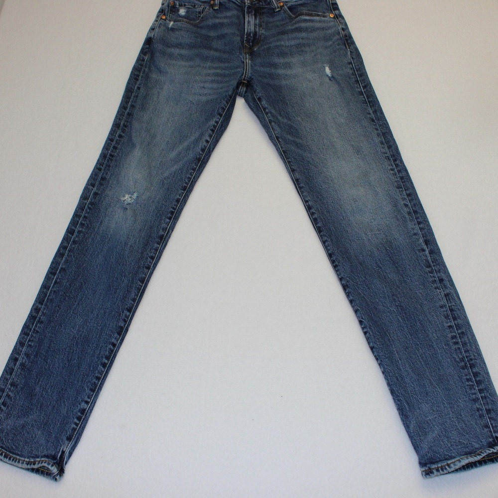 American Eagle Easy Flex Slim Straight Jeans 32x36 (ACTUAL 32x33.5) Medium Wash